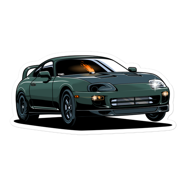 TRC Drag Mk4 Supra Sticker – That Racing Channel