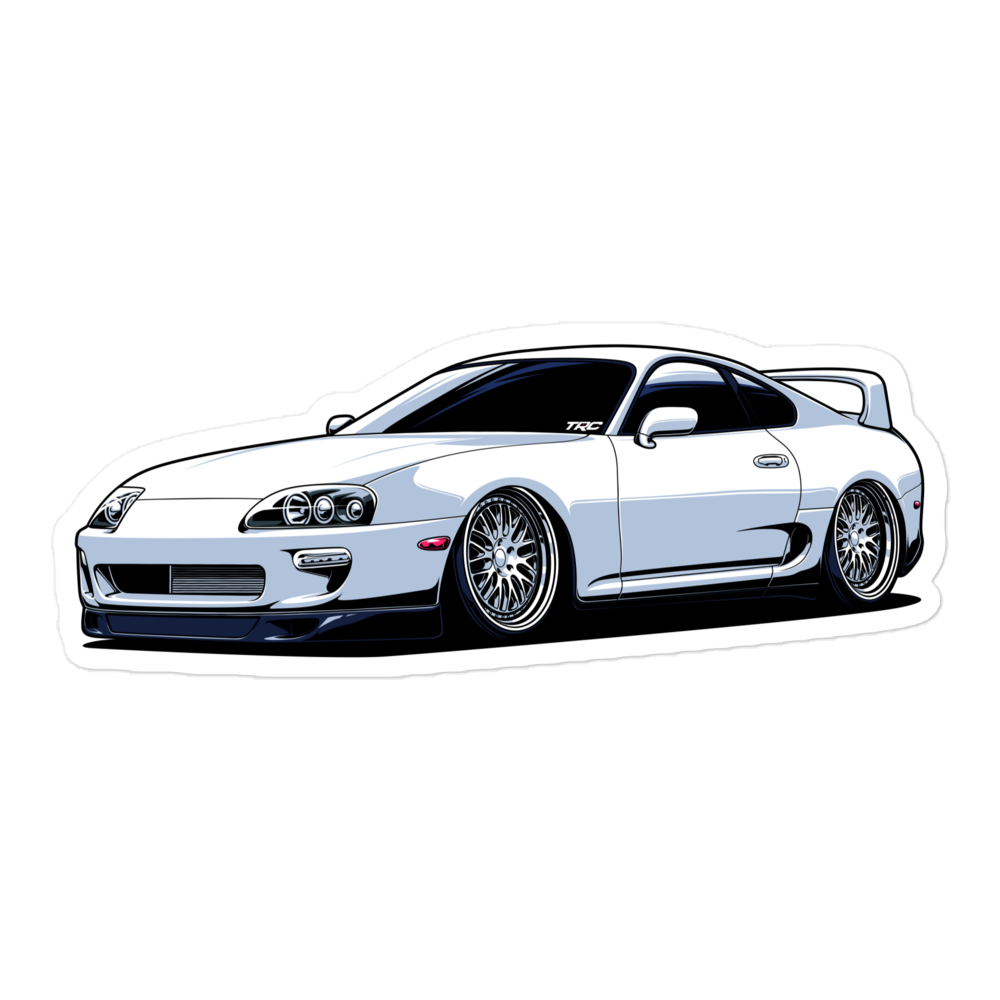 【Supdude】追加オプション TRC Stanced Mk4 Supra Sticker – That Racing Channel